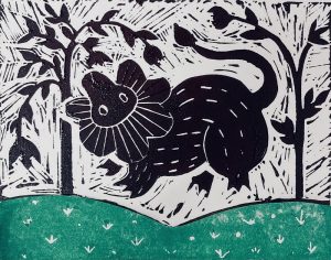 LINOPRINT LEVEL UP: MULTICOLOUR! Printmaking Workshop WITH MONA SAHI