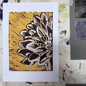 LINOPRINT LEVEL UP: MULTICOLOUR! Printmaking Workshop WITH MONA SAHI