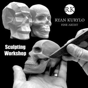 The Human Skull in Clay Character Sculpting Workshop