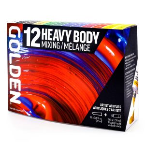Golden Acrylic Heavy Body Mixing Set