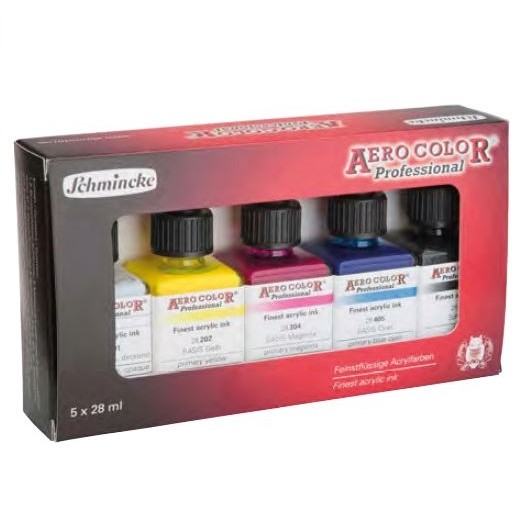 Schmincke Aerocolor Professional Acrylic Ink Set