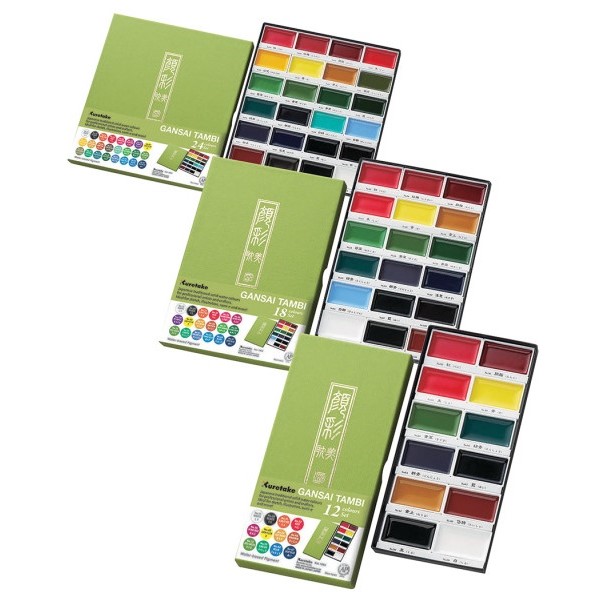 Gansai Tambi Watercolour Sets