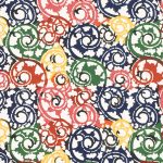 Katazome-shi Colorful Spirals