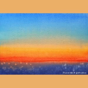 Beginner Watercolour Abstract - Francis Marte