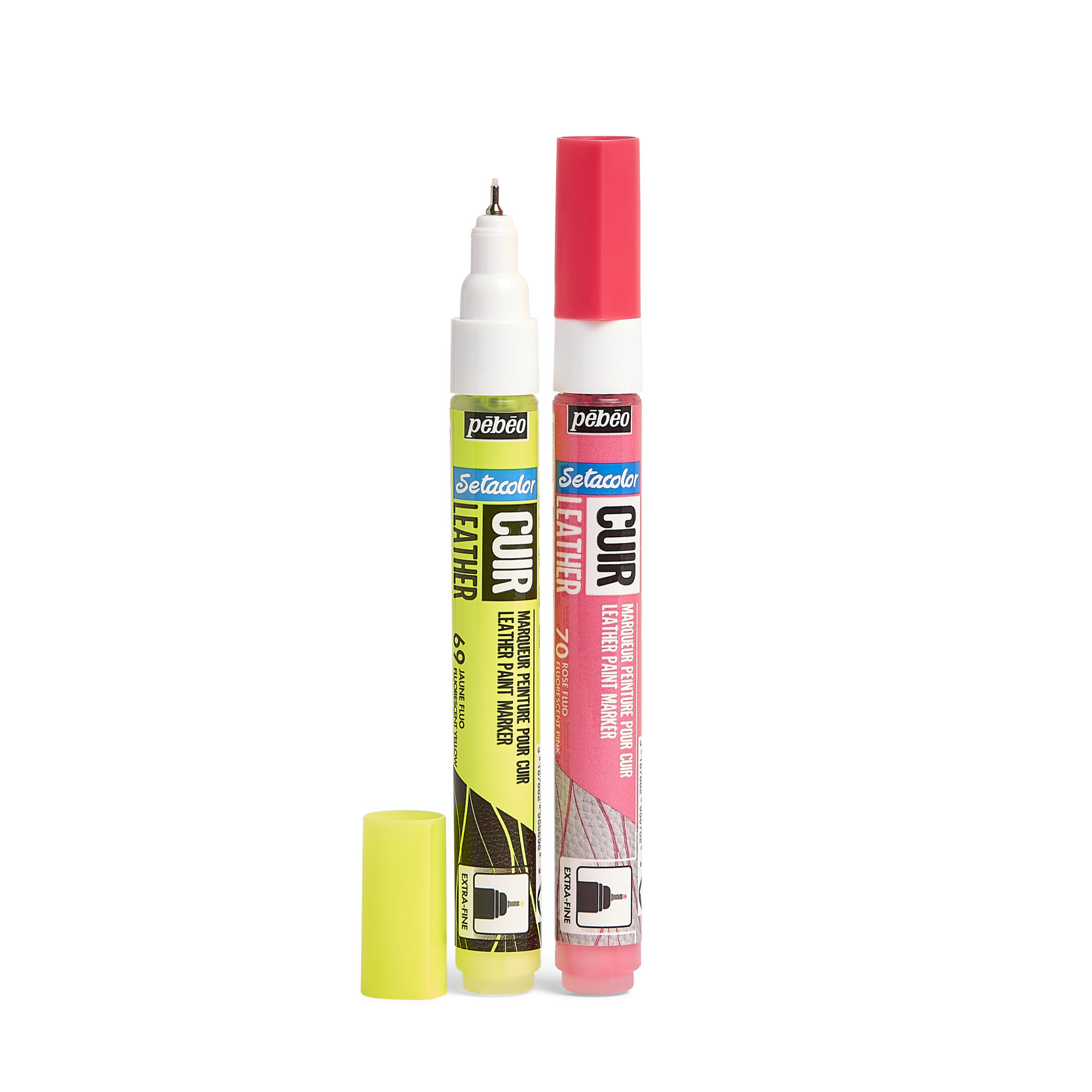 Setacolor Leather Marker Fluorescent Set