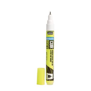 fluorescent yellow leather marker