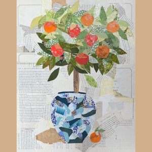 Orange Topiary - Shelly Banks
