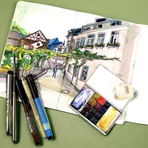 Free Zoom Session on Urban Sketching