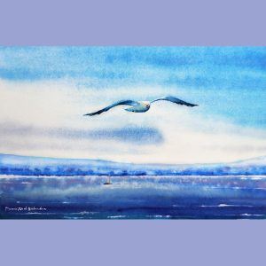 Francis marte - Seagull, skies and sea