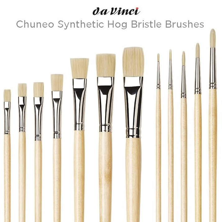 da Vinci Chuneo Synthetic Hog Bristle