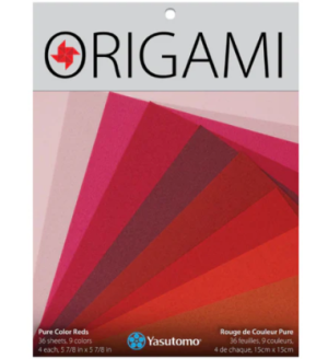 Yasutomo PURE Color Origami 9 Tones 36 Sheets