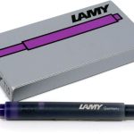 Lamy Ink Cart Violet Black 5pk Ltd Ed