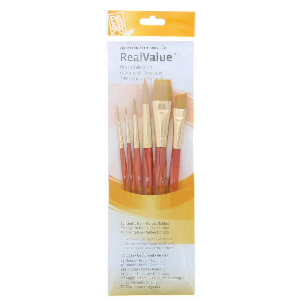 Princeton Real Value Brush Set 9153 Watercolour The Paint Spot Art