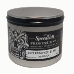 Speedball Pro Relief Ink 16oz Supergraph Black