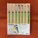 da Vinci Brush Set 5329 Hobby w/ Bamboo Mat