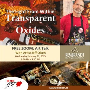 art talk rembrandt oils with Jeff Olson