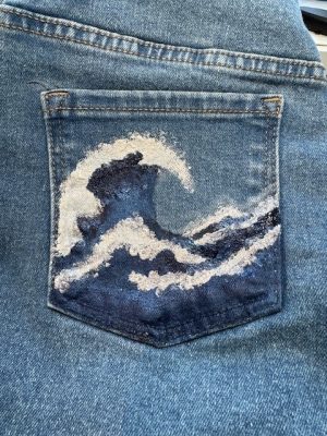 Painting on Denim