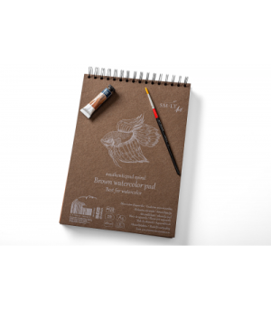 SMLT #Authentic Brown Watercolor Paper