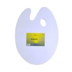 Nobel White Plastic Oval Palette 9x12"