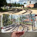 Story Line of Old Strathcona in Plein Air