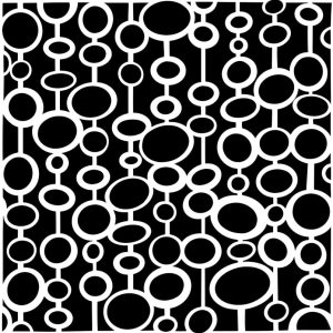 Stencil - Hanging Circles - 1082