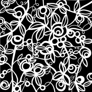Stencil - Budding Vase - 1085