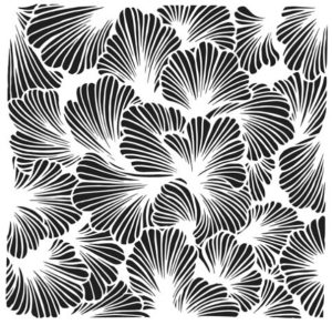 Stencil - Lush Petals - 924