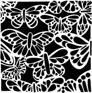 Stencil - Butterfly Bounty - 1081