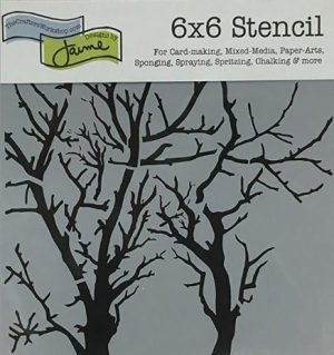 branches stencil