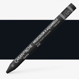 Caran d’Ache Neocolor II  009  Black