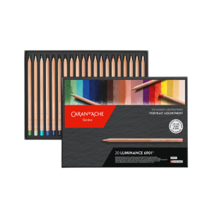 Caran d'Ache Luminance 6901 Portrait Set