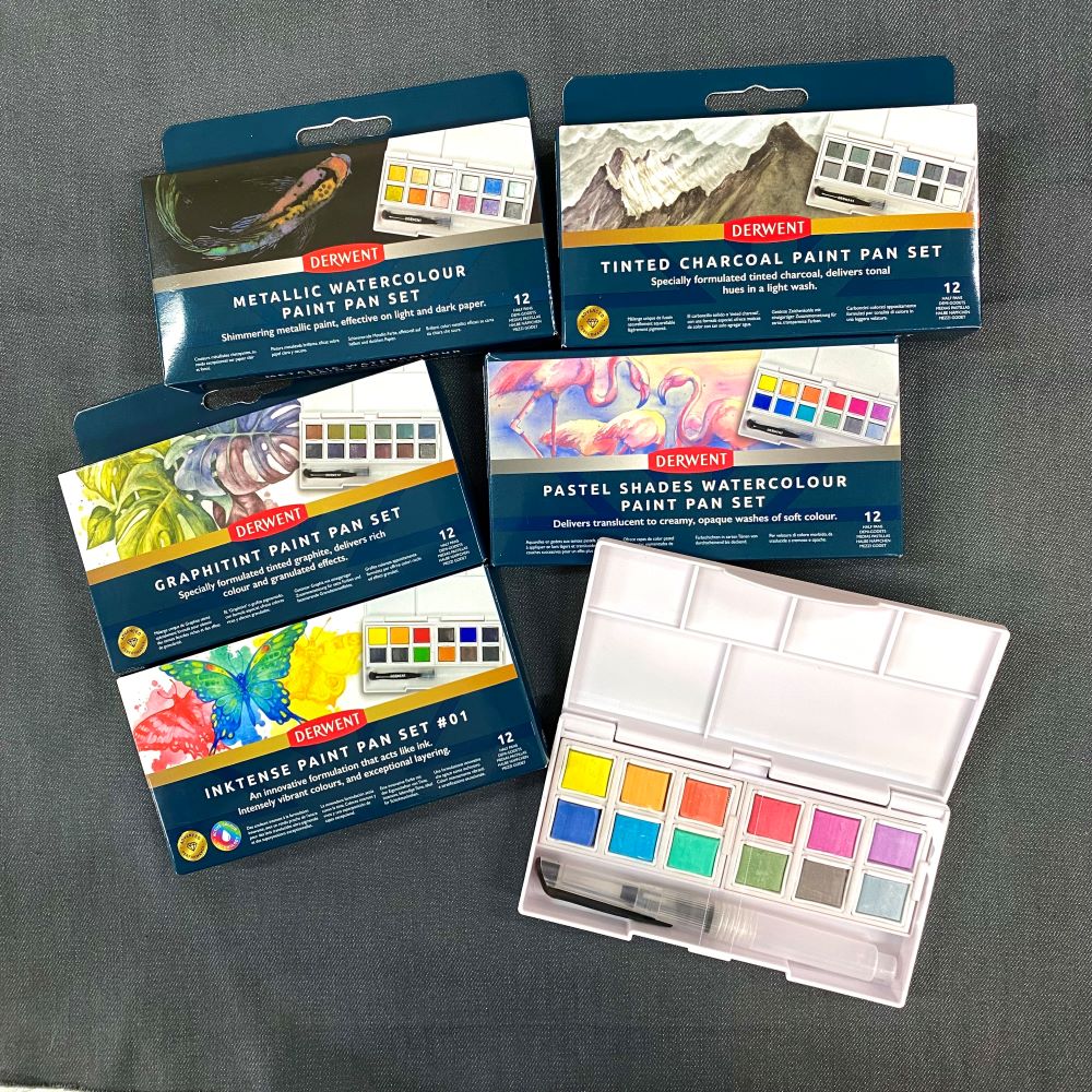 Derwent Watercolour Sets