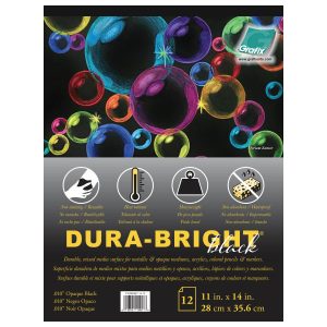 Grafix Dura-Bright Black Film Pads
