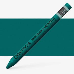 Caran d’Ache Neocolor II 190 Greenish Blue