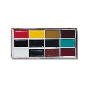 Yasutomo Traditional Japanese Watercolor Set of 12