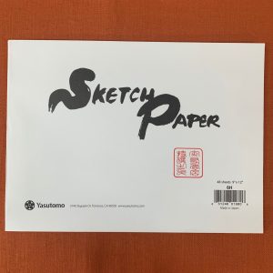 Yasutomo Hosho Paper Sketch Pad 9x12"