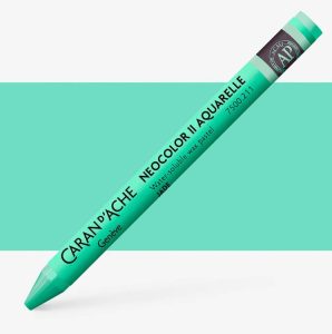Caran d’Ache Neocolor II 211  Jade Green
