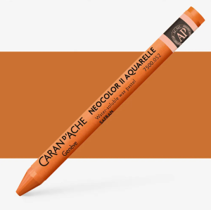 Caran d’Ache Neocolor II 052 Reddish Orange/Saffron