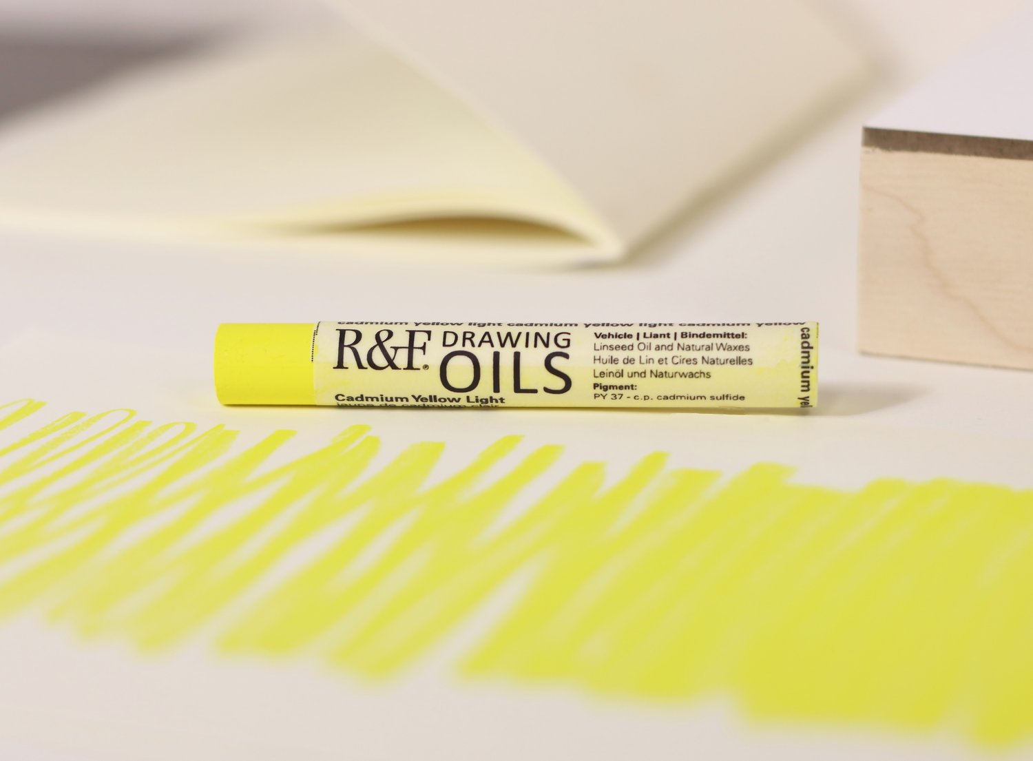 R&F Drawing Oil Cadmium Yellow Light