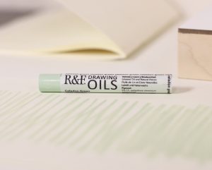 R&F Drawing Oil Celadon Green