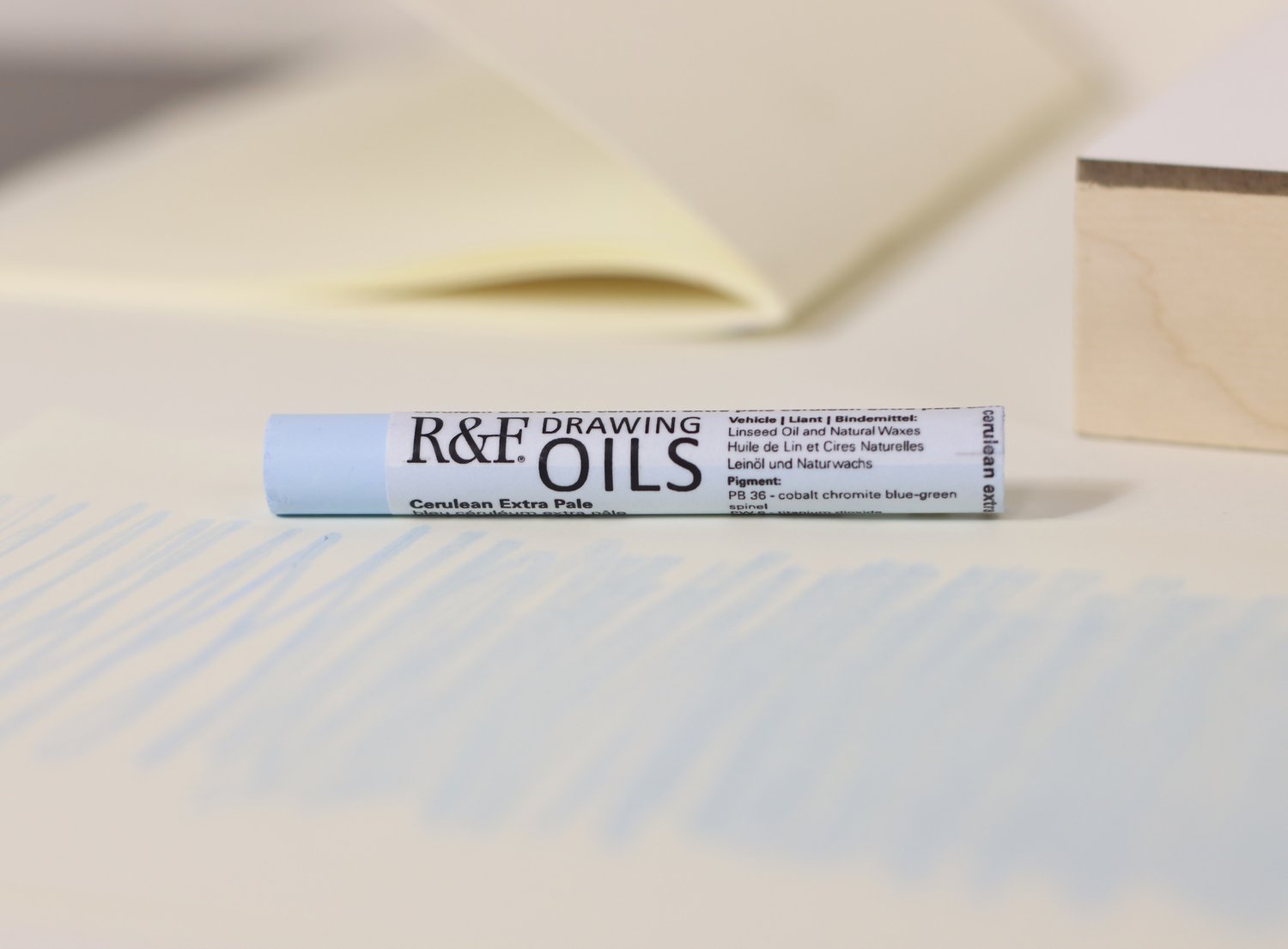 R&F Drawing Oil Cerulean Extra Pale