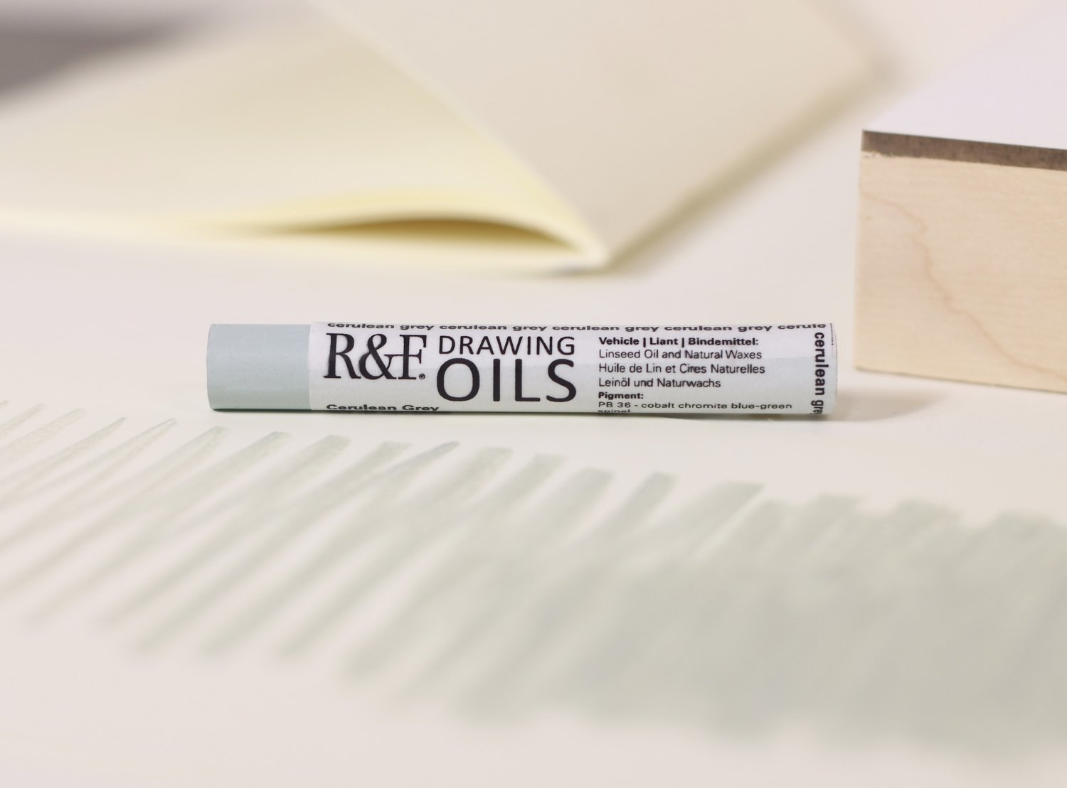 R&F Drawing Oil Cerulean Grey