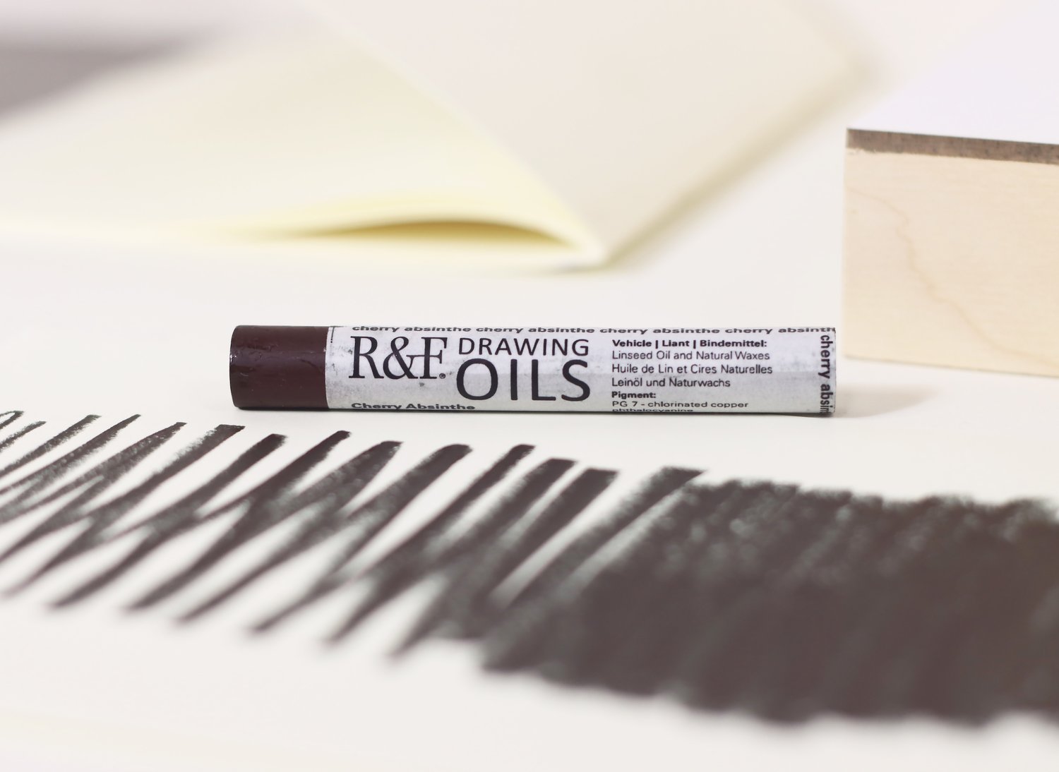 R&F Drawing Oil Cherry Absinthe