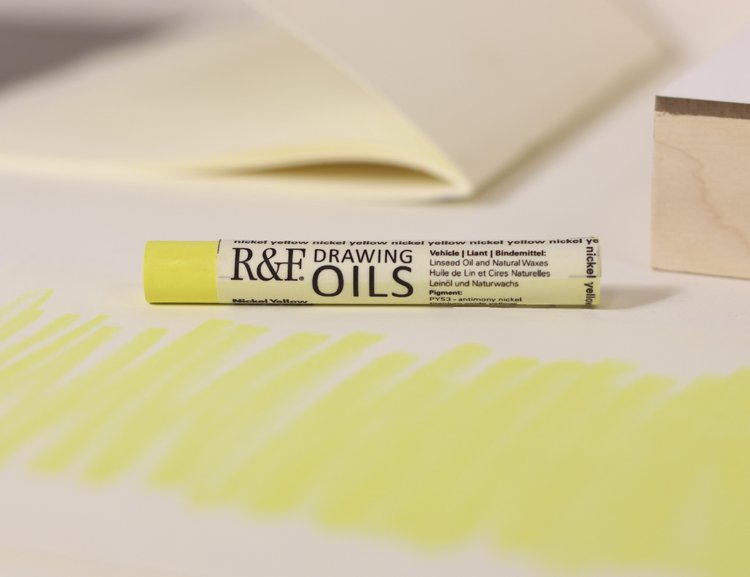 R&F Drawing Oil Nickel Yellow