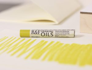 R&F Drawing Oil Olive Yellow