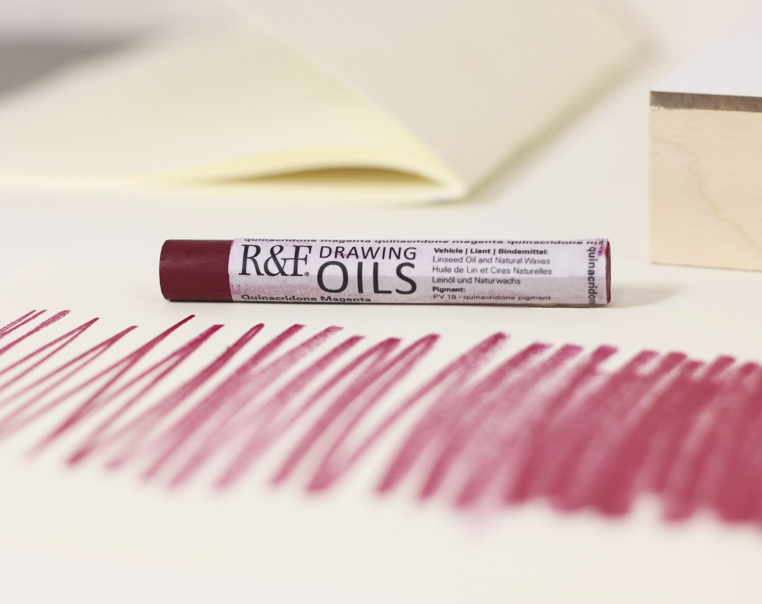 R&F Drawing Oil Quinacridone Magenta