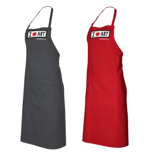 i heart art apron