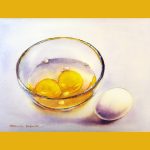 Eggs in a Bowl Watercolour Workshop
