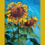 Sunflowers in a Limited Palette: Beginner Acrylic