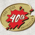 40th anniversary pin